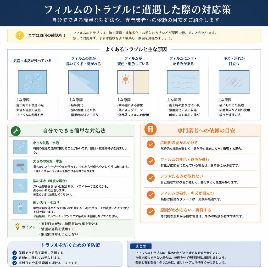 トラブル時の対処法