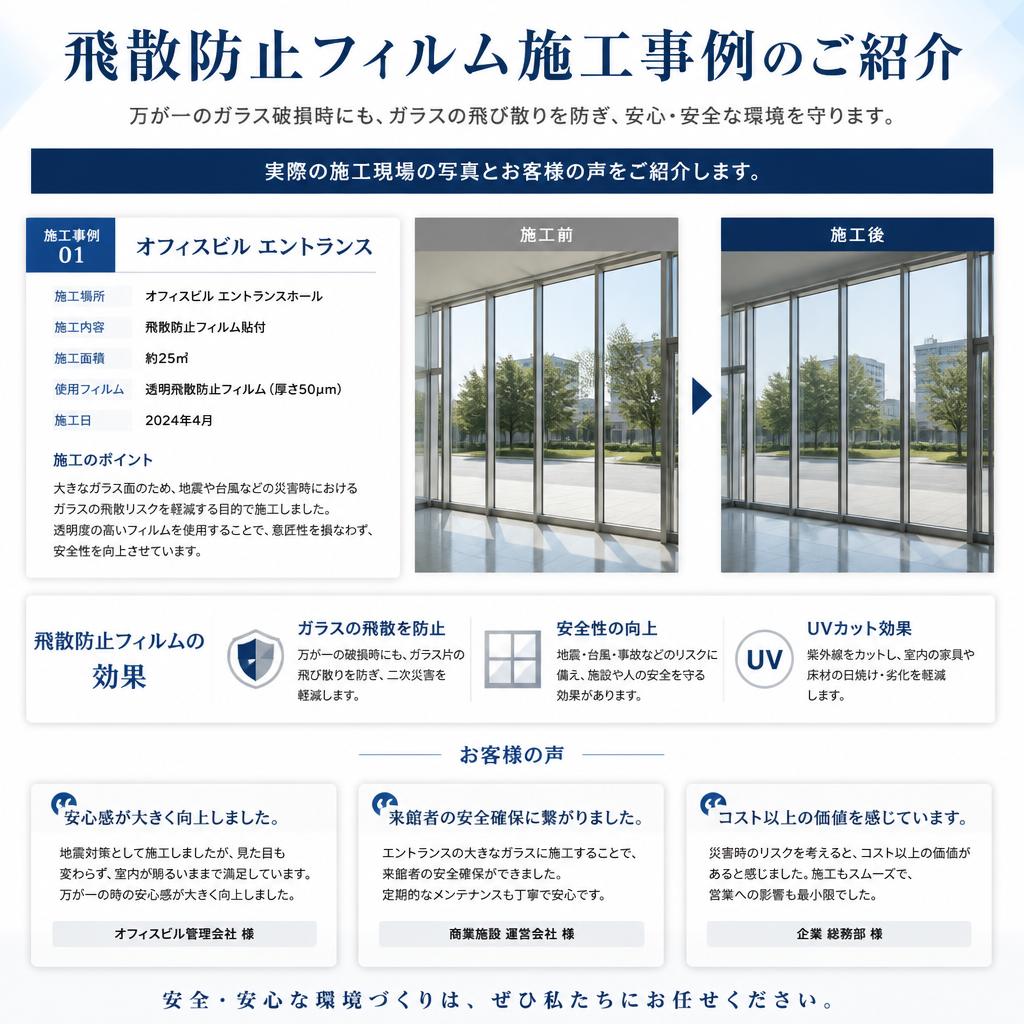 施工事例の紹介