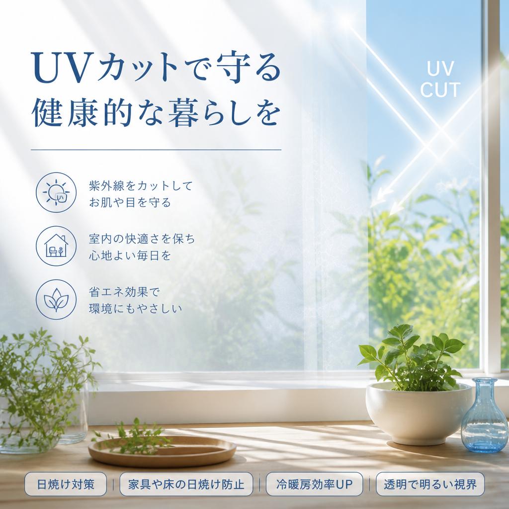 UVカットで守る健康的な暮らしを